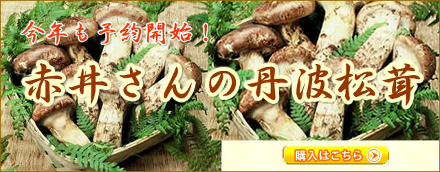 赤井さんの松茸