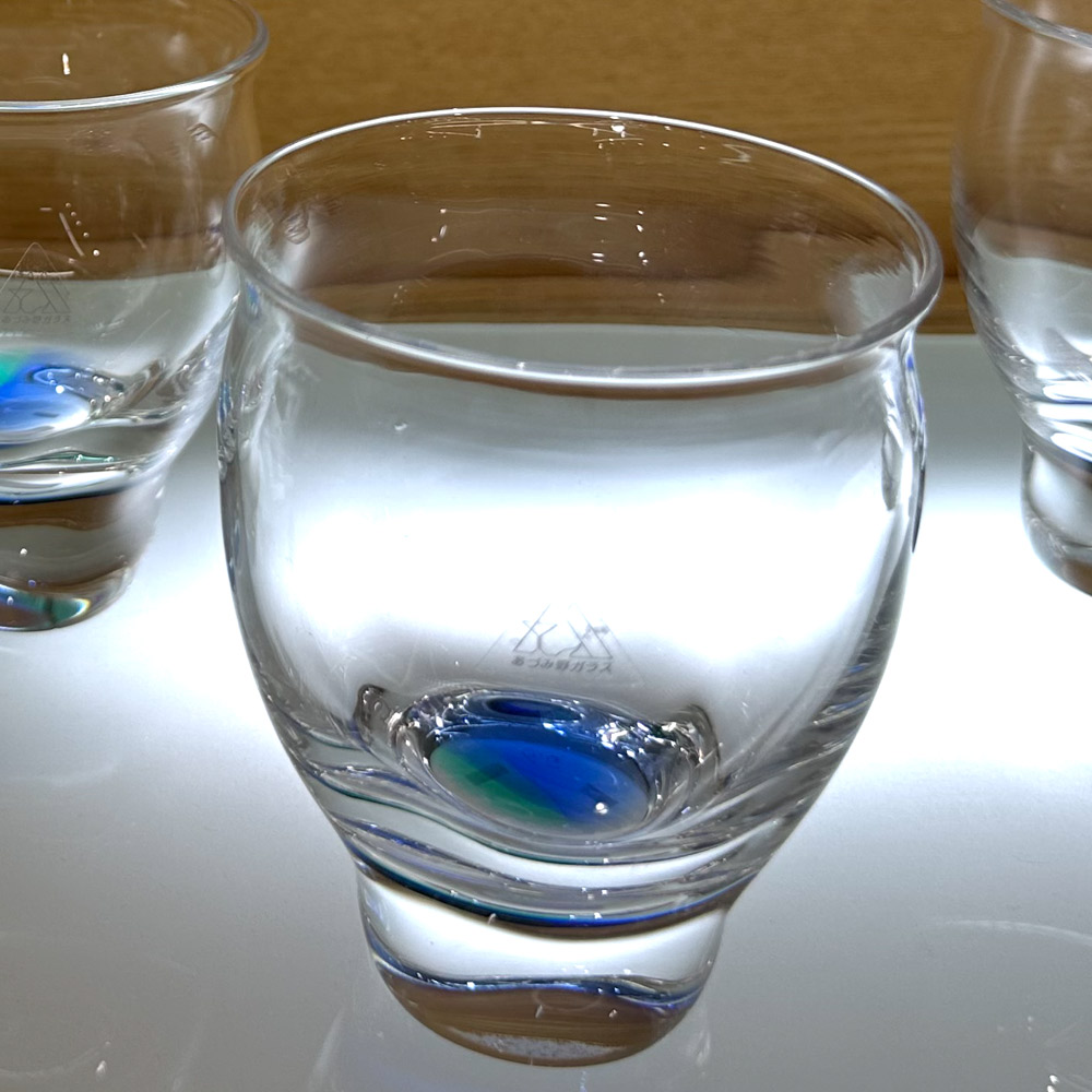 あづみ野ガラス工房　名水グラス