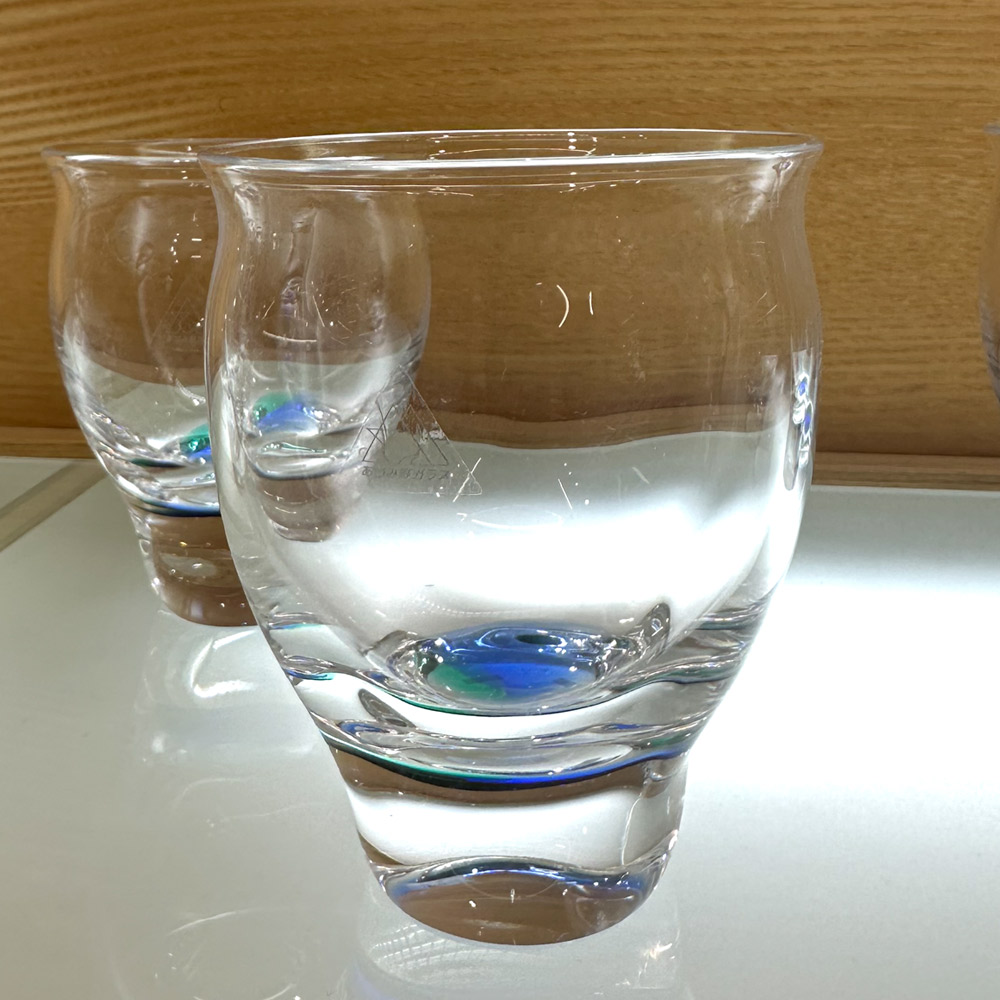 あづみ野ガラス工房　名水グラス