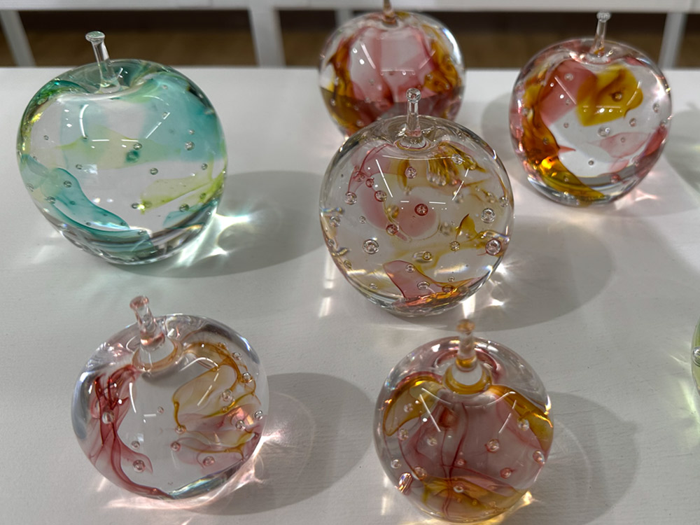 りんごの結晶