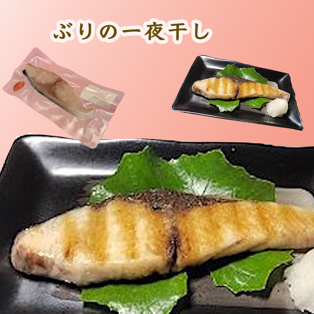 こもねっと 美味旨味干しセット〜 送料無料/北海道、沖縄は別途1000円 真鯛 カンパチ ブリ 真アジ 4種類各2個ずつの8個セット