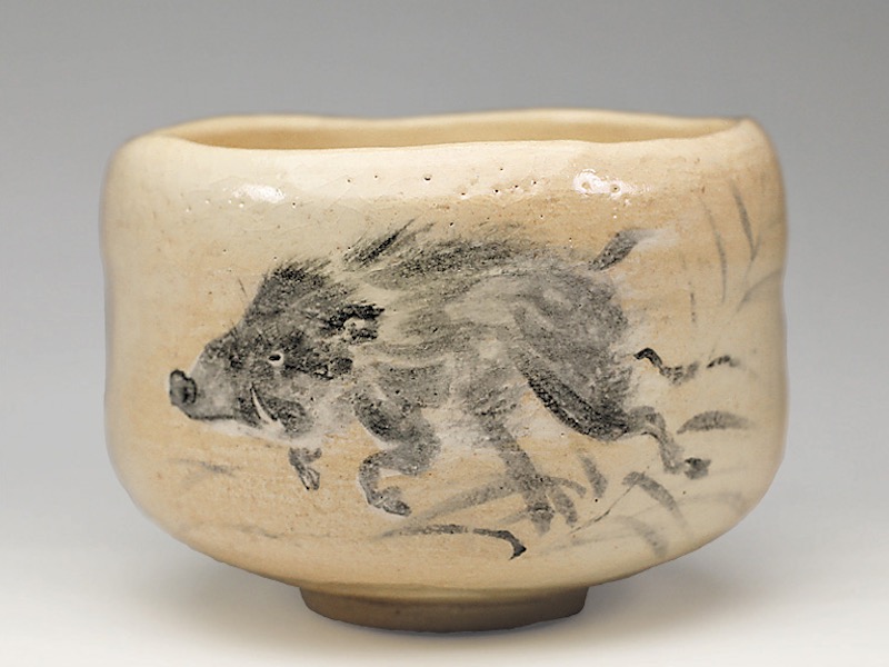 2019年初春作品 「陽光の富士」茶碗"