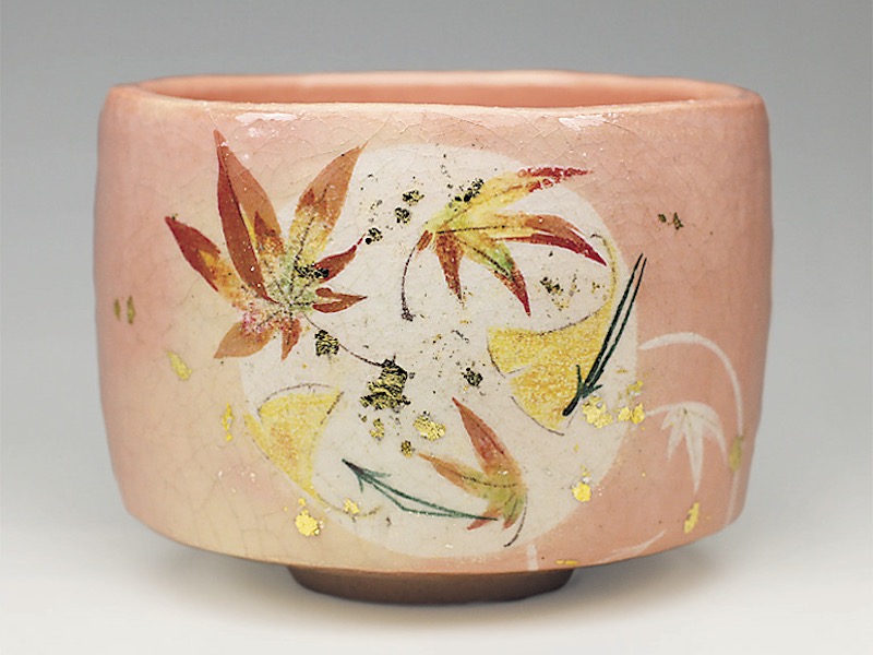 2019年初春作品 吹寄せ図 茶碗