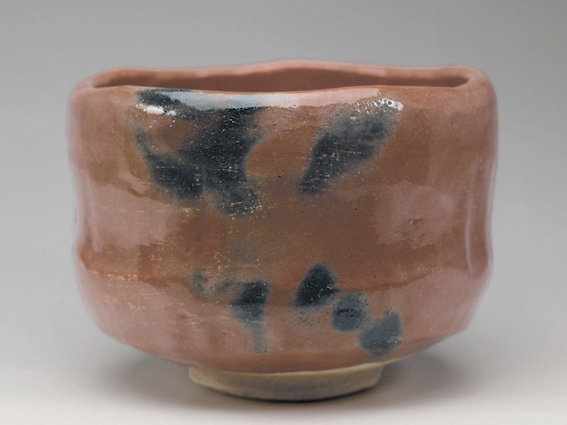 2019年初春作品 赤楽茶碗 角印
