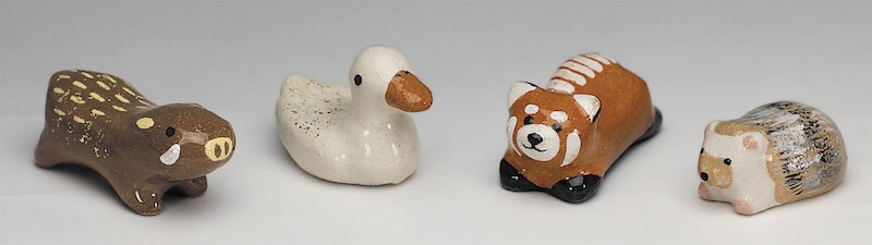 楽入窯製　箸置き