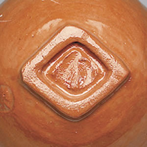 2021年初春作品 赤楽茶碗「桃柳」写