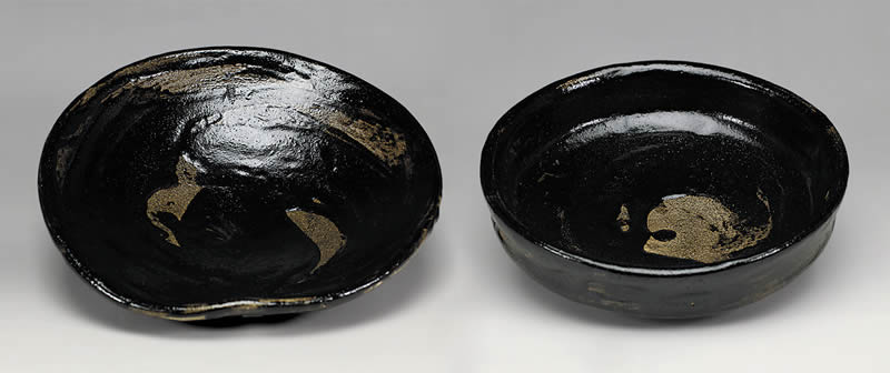 楽入窯製　皿鉢