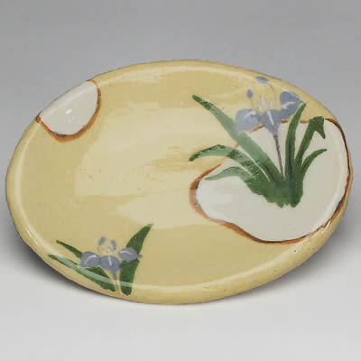 楽入窯製　豆皿