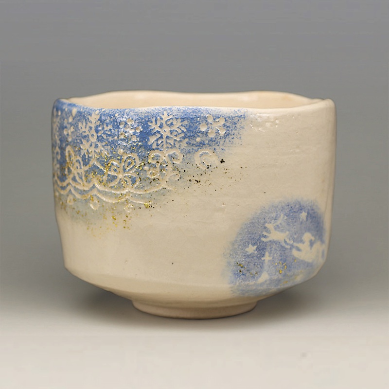 2022年初春作品 「聖なる夜」茶碗