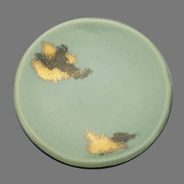 2022年初春作品　五色金銀彩銘々皿