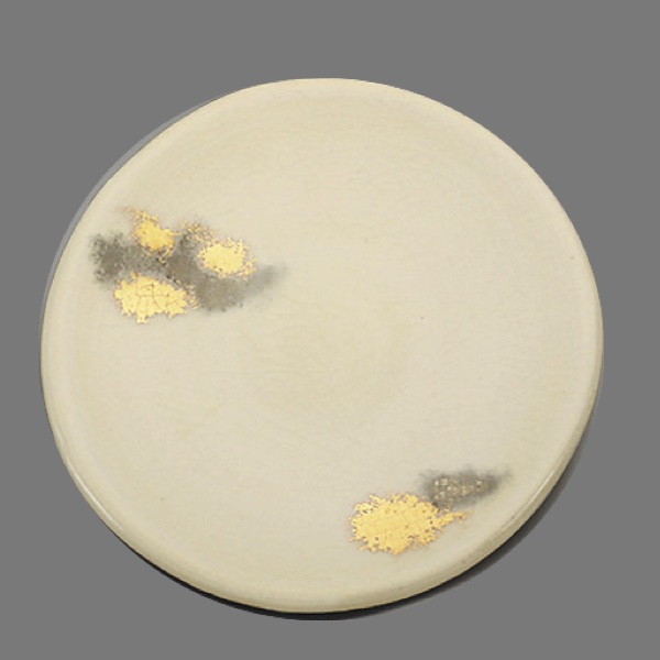 2022年初春作品　五色金銀彩銘々皿