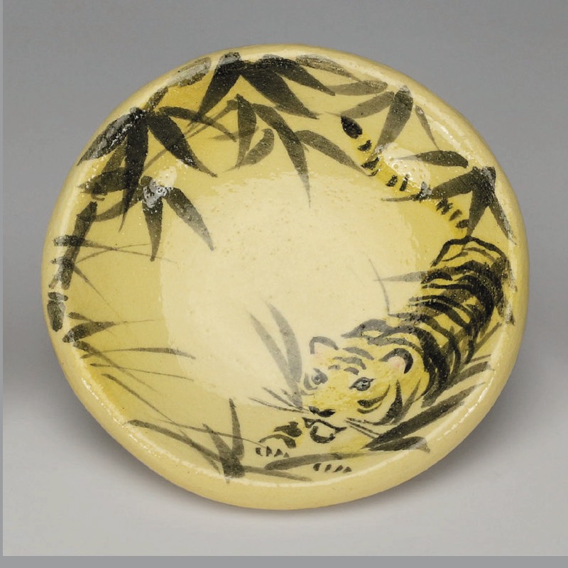 楽入窯製　豆皿