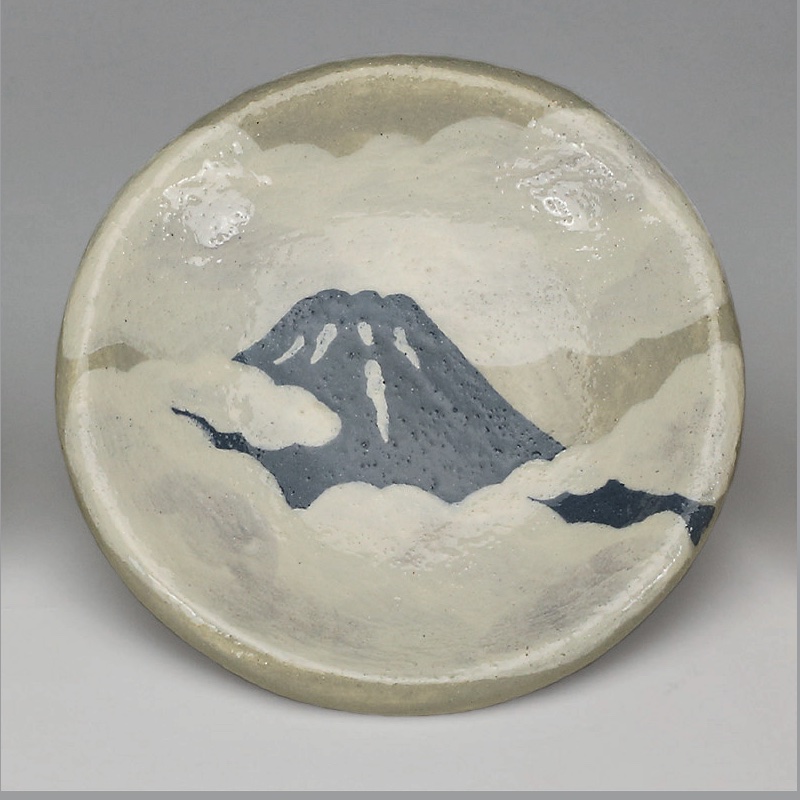 楽入窯製　豆皿