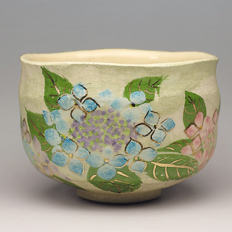 吉村楽入　2023年初春作品　梅雨の晴れ間　茶碗