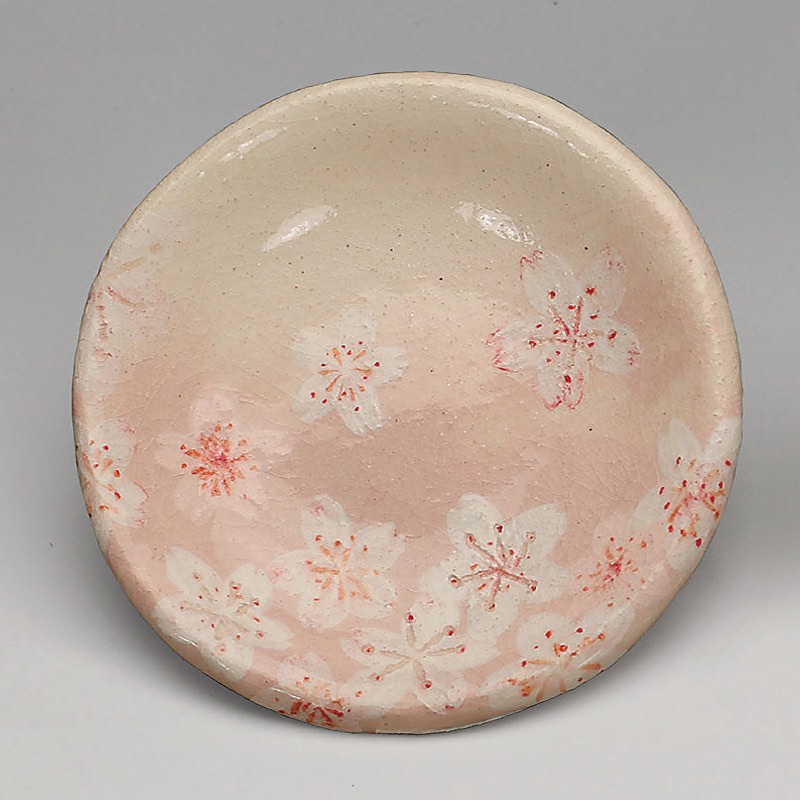 楽入窯製　豆皿