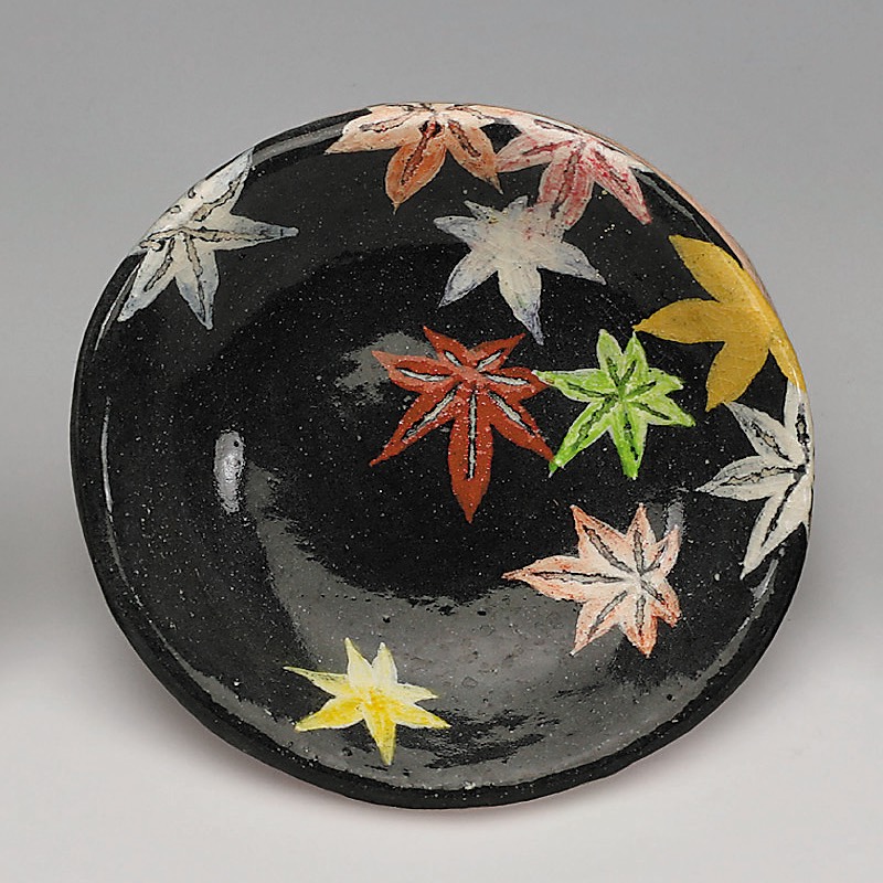 楽入窯製　豆皿