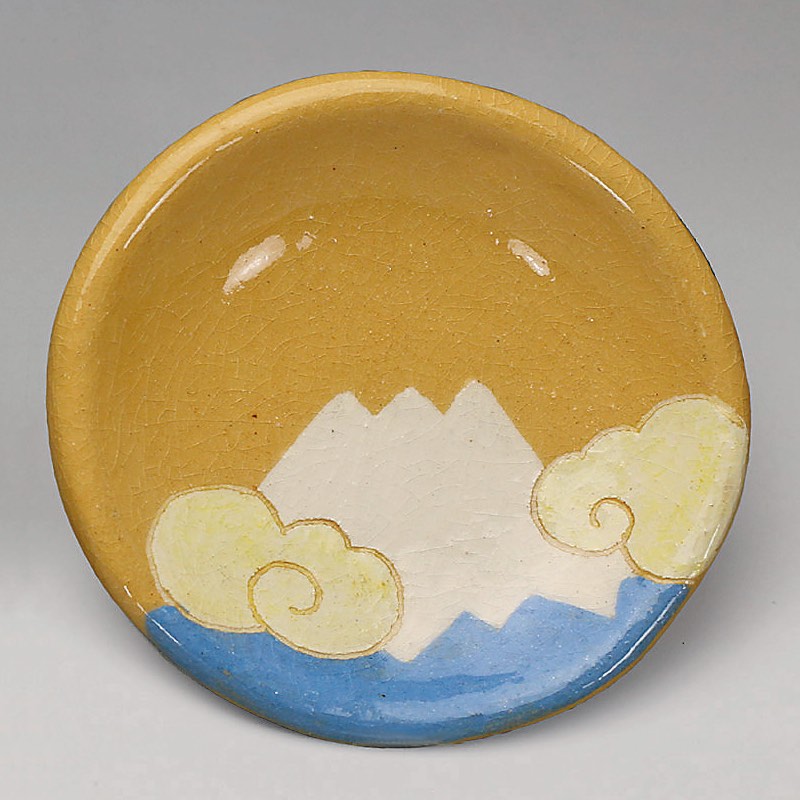 楽入窯製　豆皿