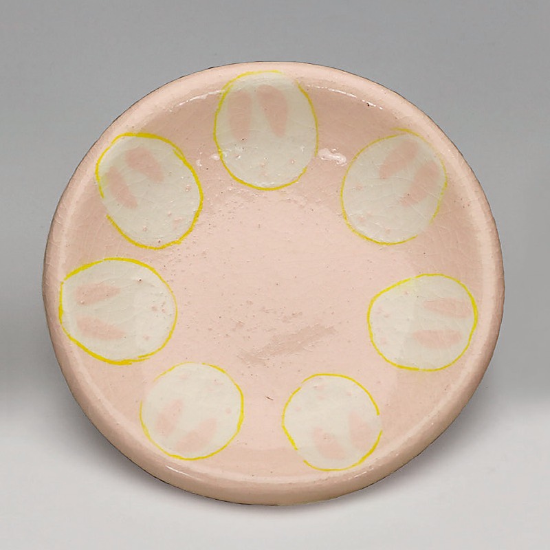 楽入窯製　豆皿