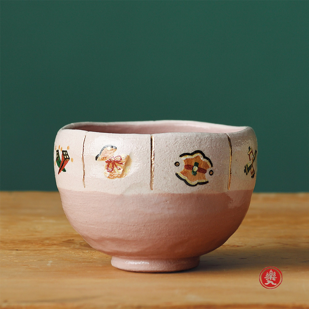 楽入窯 2025年新春作品 宝尽くし [季節茶碗]