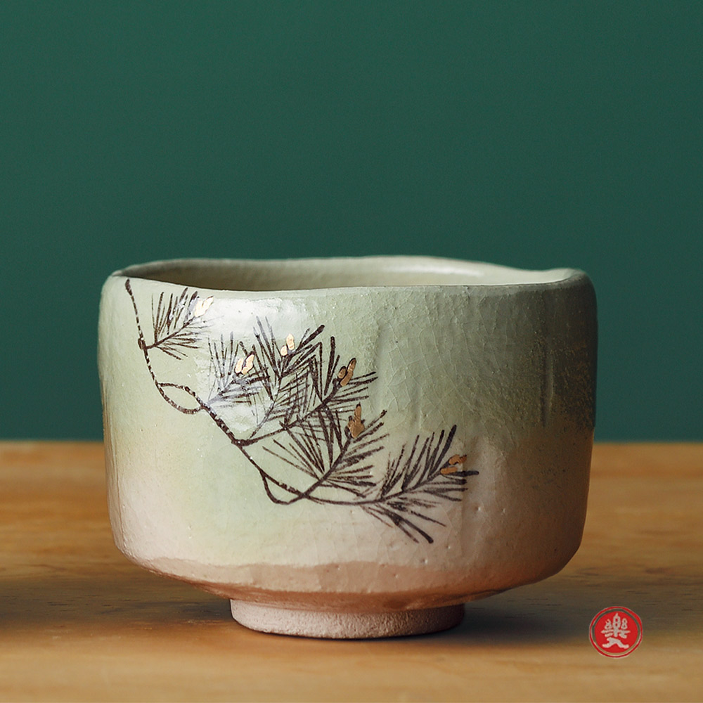 作家もの松の枝デザイン お薄茶碗 陶器製 作家もの松の枝デザイン お薄茶碗 陶器製 楽天市場】松 茶碗の