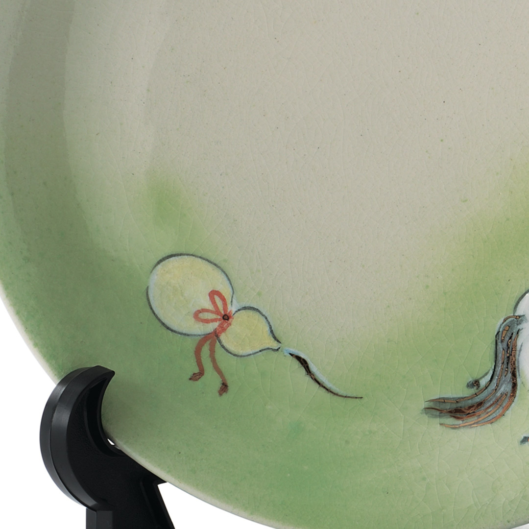 2026年新春作品 [イヤープレート]瓢箪から駒