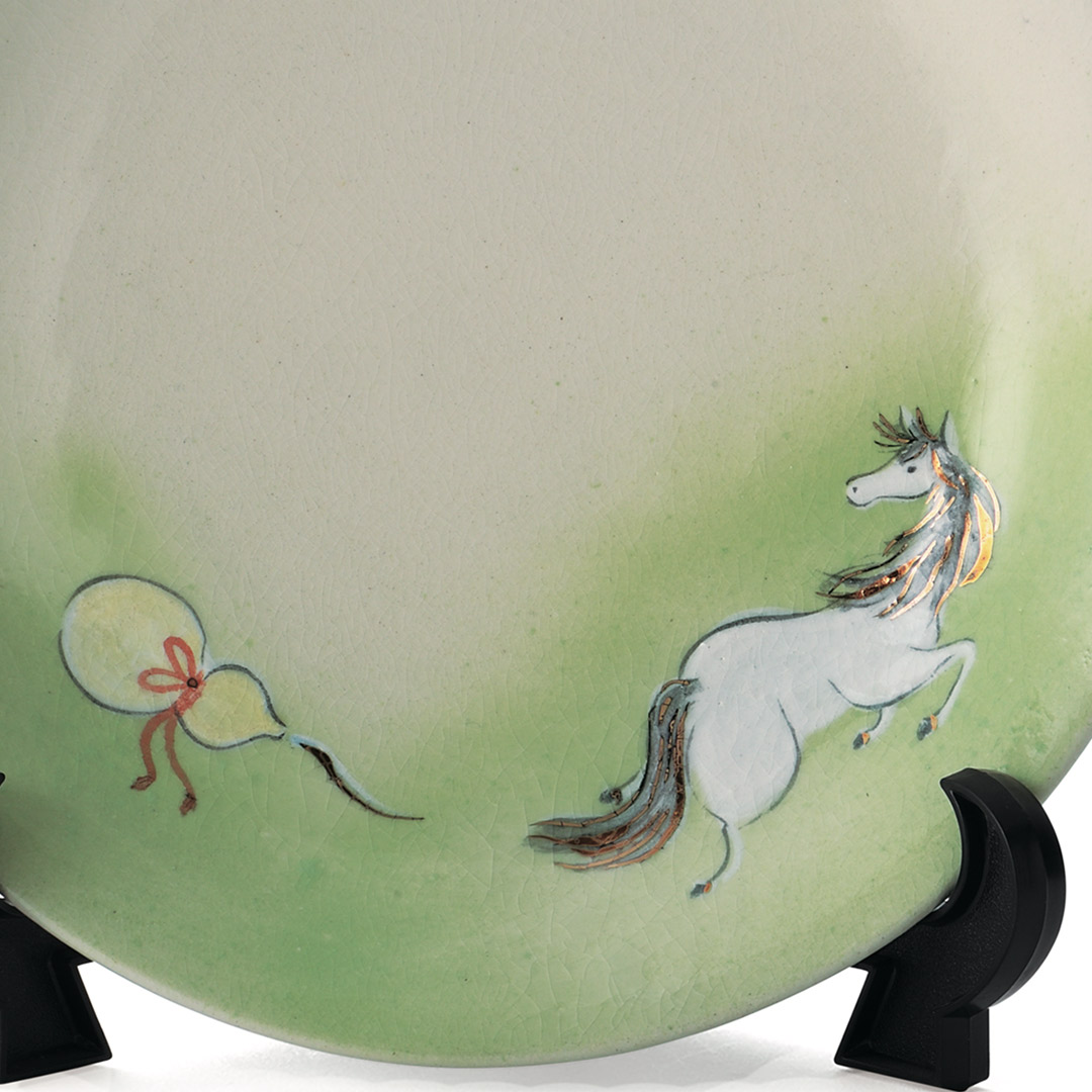 2026年新春作品 [イヤープレート]瓢箪から駒